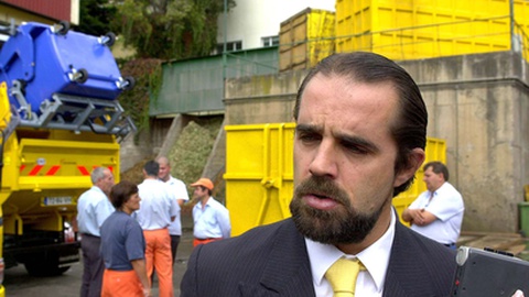 Miguel Albuquerque durante os mandatos como presidente da CMF