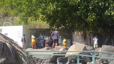 Agressão no Passeio Público Marítimo - Foto DR