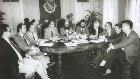 Uma das primeiras (não a primeira) equipa da AMRAM