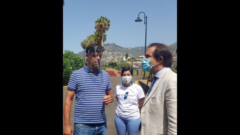 José António Barros brindou Miguel Albuquerque com muitos projectos no horizonte 