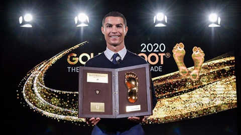 Cristiano Ronaldo é escolhido melhor jogador do século no Globe
