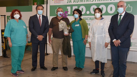 Na última quarta-feira a Madeira assinalou a administração de 150 mil doses da vacina. Até hoje já foram administradas mais de 157.240 vacinas. Foto Miguel Lira