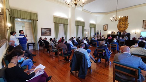 Bruno Melim foi o porta-voz do PSD na apresentação da proposta.&nbsp;