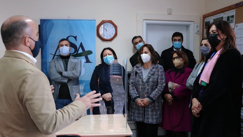 Grupo parlamentar do PSD visitou a Associação de Desenvolvimento de Santo António (ASA).