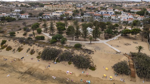 Vista aérea do novo espaço. Foto DR/Secretaria Regional do Ambiente, Recursos Naturais e Alterações Climáticas