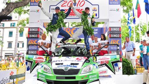 Vencedores RVM 2010: Freddy Loix / Frédéric Miclotte (Skoda Sabia S2000)
