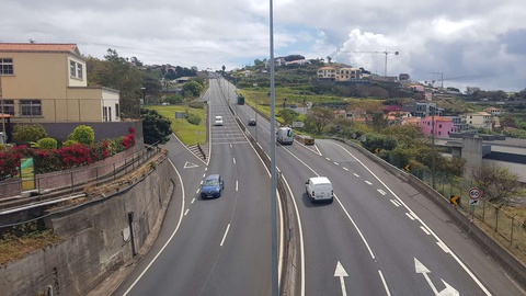Nó das Quebradas, na VR1 em São Martinho.&nbsp;