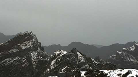 Pico do Areeiro, hoje, às 08:10