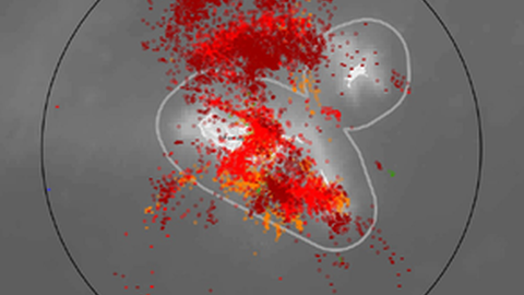 Descargas eléctricas hoje registadas até 120 km do Funchal
