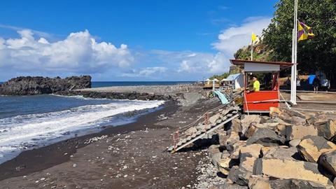Posto de vigilância na Praia Formosa - Poente