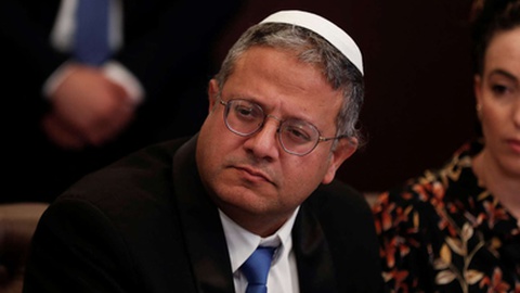 O ministro da Segurança Interna israelita, Itamar Ben Gvir