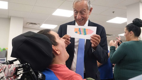 Marcelo Rebelo de Sousa já tinha visitado na última semana o Canadá.&nbsp; &nbsp;Foto Rui Ochoa/Presidência da República