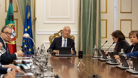 A composição do Conselho de Estado muda, desde a última reunião.&nbsp; &nbsp;Foto Miguel Figueiredo Lopes/Presidência da República