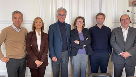 Bernardo Trindade com alguns dos elementos do futuro Conselho Directivo da AHP.