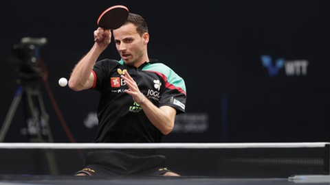 Tiago Apolónia (69.º do ranking mundial e 27.º cabeça de série) está na ronda de 32 de singulares do Europeu de Munique.