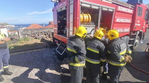 Foto Facebook Bombeiros Sapadores de Santa Cruz