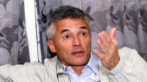 Sérgio Vieira de Mello foi uma das 22 vítimas do atentado contra a missão da ONU em Bagdade, a 19 de Agosto de 2003.&nbsp; &nbsp;Foto Arquivo/J.Paulo Coutinho