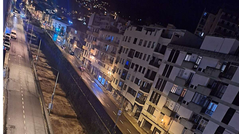 O caudal das ribeiras do Funchal, como a de Santa Luzia, aumentou significativamente ontem à noite.