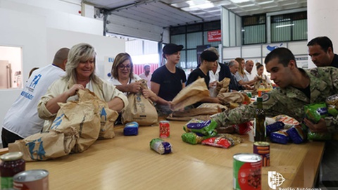 Secretária Regional de Inclusão Social e Cidadania acompanhou o arranque da 'Campanha Saco' que tem como lema 'Alimentar a Esperança'