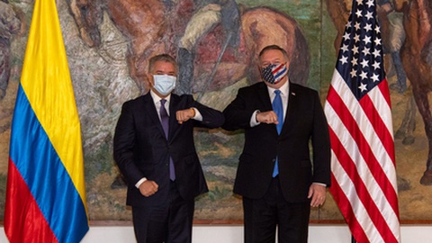 Foto Presidência da Colômbia/EPA