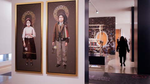 Exposição “Os rostos de Fátima: fisionomias de uma paisagem espiritual”. Foto&nbsp;PAULO CUNHA/LUSA