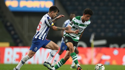 Otávio (FC Porto) deve voltar a ser titular, Matheus Nunes (Sporting CP) pode não voltar a jogar o Clássico.&nbsp; &nbsp;Foto Arquivo/Miguel Pereira/Global Imagens