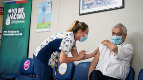Foto Presidência do Chile/EPA