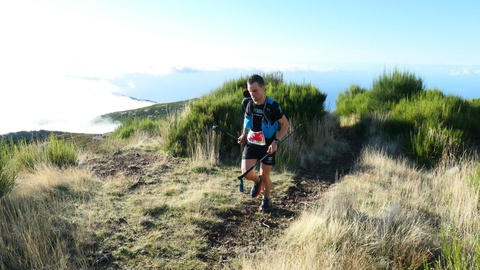 Passagem do madeirense Énio Castro pelo Pico do Arieiro