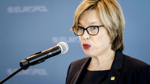 Directora executiva da Europol, Catherine de Bolle
