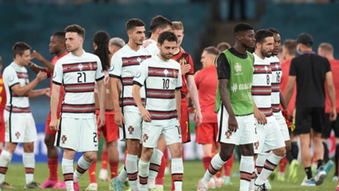 Final do jogo Portugal-Bélgica Euro 2020