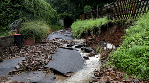 A Alemanha foi um dos países mais fustigados&nbsp;