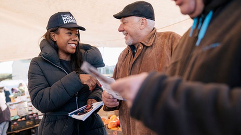 Ossanda Liber é a líder do novo partido.&nbsp; Foto DR/Nova Direita/Facebook