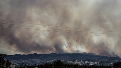 Incêndio em Castro Marim