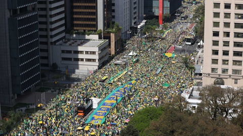 Marcha pró-Bolsonaro