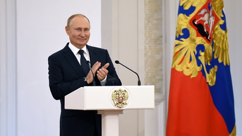 Foto EPA/VALERIY MELNIKOV/KREMLIN POOL/SPUTNIK