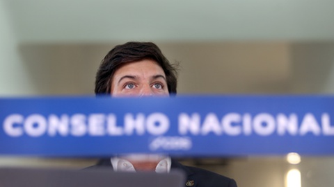 Francisco Rodrigues dos Santos (na foto) foi representado nas declarações pelo seu vice-presidente Pedro Melo. Foto DianaQuintela/Global Imagens