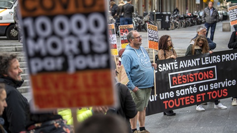 Imagem da manifestação de início da semana, repetida este sábado. Foto&nbsp;EPA/MARTIAL TREZZINI