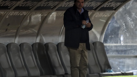 Rui Pedro Soares a assistir ao jogo desta noite com o Benfica. Foto Pedro Rocha/Global Imagens