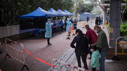 Foto&nbsp;Louise Delmotte/AFP