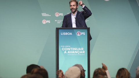 Duarte Cordeiro é o presidente da Federação da Área Urbana de Lisboa do PS. MIGUEL A. LOPES/LUSA