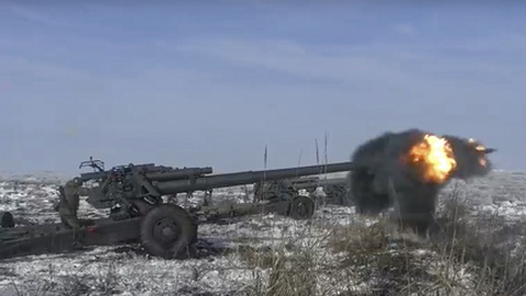 Em&nbsp;Belgorod, parte das forças russas se prepararam para a invasão à Ucrânia.&nbsp; &nbsp;Foto Arquiv/EPA/RUSSIAN DEFENCE MINISTRY