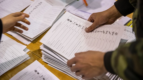 A polémica contagem de voto dos eleitores estrangeiros ocorreu a 9 de Fevereiro.&nbsp; &nbsp;Foto&nbsp;JOSÉ SENA GOULÃO/LUSA