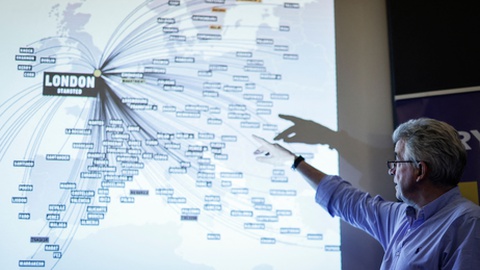 Michael O'Leary é o CEO da Ryanair.&nbsp; &nbsp;Foto&nbsp;Tolga Akmen/AFP