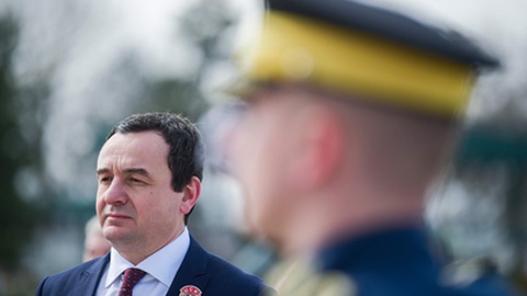 O primeiro-ministro do Kosovo, Albin Kurti. Foto: Armend NIMANI / AFP