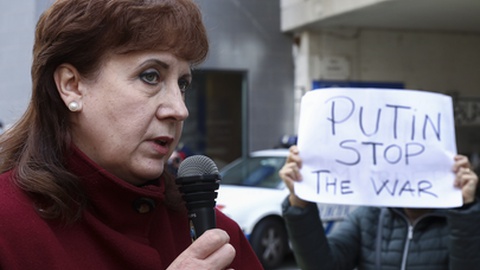 Inna Ohnivets, embaixadora da Ucrânia em Portugal