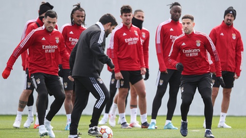 Treino do clube português&nbsp;