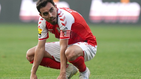 Ricardo Horta, jogador do SC Braga é uma das novidades na lista de Fernando Santos.&nbsp;