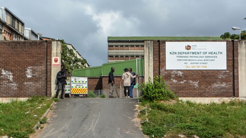 Morgue de Pinetown, onde se encontra o corpo de João Rendeiro, África do Sul.&nbsp; &nbsp;Foto&nbsp;LUIS FONSECA/LUSA