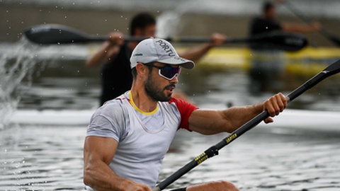 Kevin Santos e Teresa Portela campeões da Europa de K2 200 metros