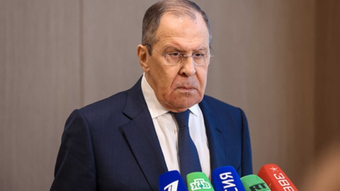 Ministro dos Negócios Estrangeiros russo, Sergei Lavrov